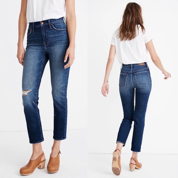 Madewell The Perfect Vintage Jean in Bellbrook Wash: Comfort Stretch sz 24 - Picture 6 of 15